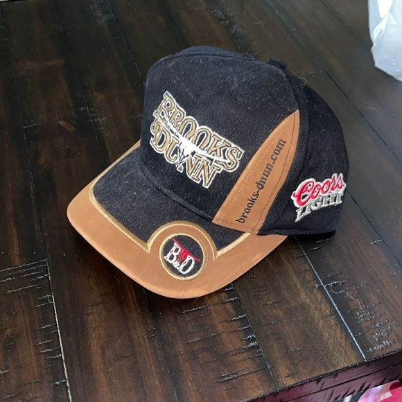 Vintage Accessories Rare Vintage Brooks Dunn Coors Light Hat Poshmark